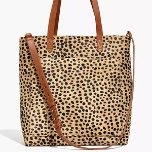 The Medium Transport Tote: Printed Calf Hair Edition